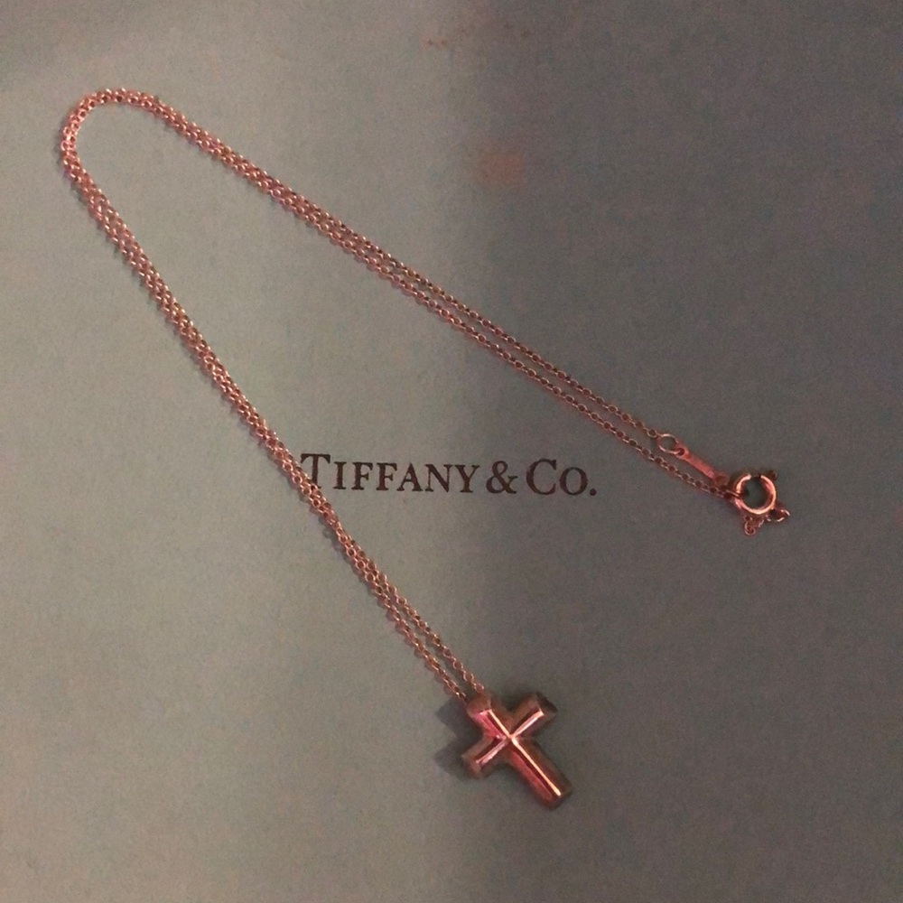Tiffany & Co. Retired Cross Necklace